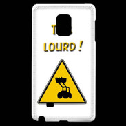 Coque Samsung Galaxy Note Edge T'es lourd PR