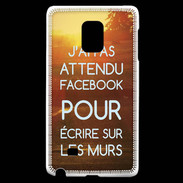 Coque Samsung Galaxy Note Edge J'ai pas attendu FB ZG