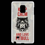 Coque Samsung Galaxy Note Edge Keep calm pitbull 2 ZG