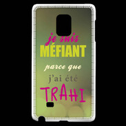 Coque Samsung Galaxy Note Edge Méfiant trahis ZG