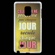 Coque Samsung Galaxy Note Edge Progresse de jour en jour ZG