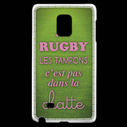Coque Samsung Galaxy Note Edge Rugby Tampons ZG