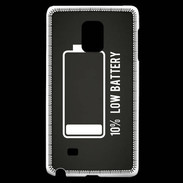 Coque Samsung Galaxy Note Edge Low Battery noir ZG