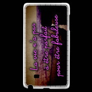 Coque Samsung Galaxy Note Edge Vie Parfaite ZG