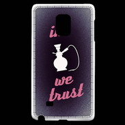 Coque Samsung Galaxy Note Edge In Chicha We trust Rouge ZG