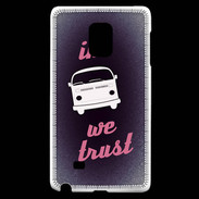 Coque Samsung Galaxy Note Edge In Combi We trust Rouge ZG