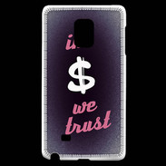 Coque Samsung Galaxy Note Edge In Money We trust Rouge ZG