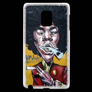 Coque Samsung Galaxy Note Edge Smoke graffiti PB 5