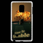 Coque Samsung Galaxy Note Edge Poker flamme