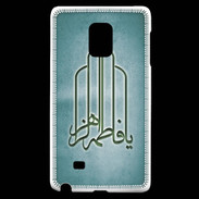Coque Samsung Galaxy Note Edge Islam F Turquoise