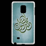 Coque Samsung Galaxy Note Edge Islam H Turquoise