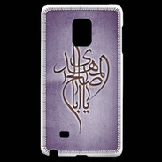 Coque Samsung Galaxy Note Edge Islam B Violet