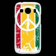 Coque Samsung Galaxy Ace4 Rasta Peace and Love 15