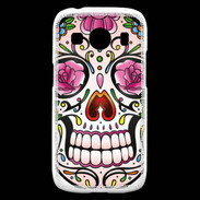 Coque Samsung Galaxy Ace4 Tête de mort design et coloré