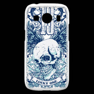 Coque Samsung Galaxy Ace4 Tête de mort Lucky One 13