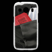 Coque Samsung Galaxy Ace4 Robe d'avocat