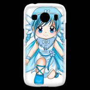 Coque Samsung Galaxy Ace4 Chibi style illustration of a Super Heroine