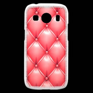 Coque Samsung Galaxy Ace4 Capitonnage Rose
