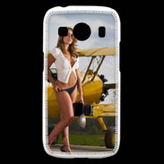 Coque Samsung Galaxy Ace4 Avion sexy