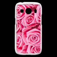 Coque Samsung Galaxy Ace4 Tapisserie de roses