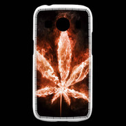 Coque Samsung Galaxy Ace4 Cannabis en feu