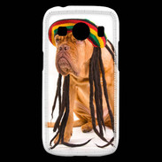 Coque Samsung Galaxy Ace4 Chien Rasta