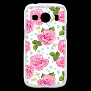 Coque Samsung Galaxy Ace4 Vintage Rose 3