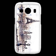 Coque Samsung Galaxy Ace4 Vintage Paris en dessin