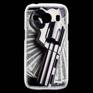Coque Samsung Galaxy Ace4 Arme et Dollars