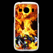 Coque Samsung Galaxy Ace4 Pompier soldat du feu
