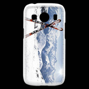 Coque Samsung Galaxy Ace4 Paire de ski en montagne