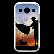 Coque Samsung Galaxy Ace4 Silhouette d'un toréador