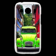 Coque Samsung Galaxy Ace4 2cv verte de collection