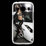 Coque Samsung Galaxy Ace4 Voiture et charme