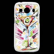 Coque Samsung Galaxy Ace4 cocktail en dessin