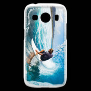 Coque Samsung Galaxy Ace4 Surfer dans un rouleau
