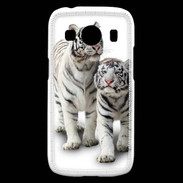 Coque Samsung Galaxy Ace4 Tigre blanc