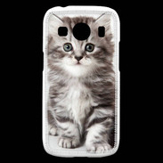 Coque Samsung Galaxy Ace4 Chaton gris 