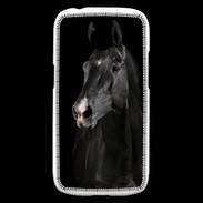 Coque Samsung Galaxy Ace4 Cheval noir