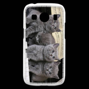 Coque Samsung Galaxy Ace4 Chatons musiciens