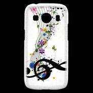 Coque Samsung Galaxy Ace4 Farandole de notes de musique 1