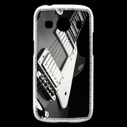 Coque Samsung Galaxy Ace4 Guitare en noir et blanc