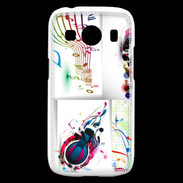 Coque Samsung Galaxy Ace4 Abstract musique