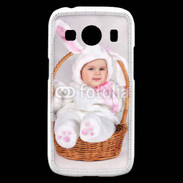 Coque Samsung Galaxy Ace4 Bébé dans un panier