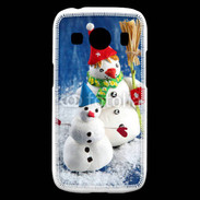 Coque Samsung Galaxy Ace4 Bonhommes de neige