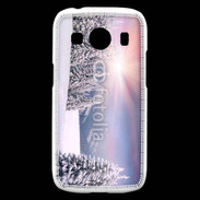 Coque Samsung Galaxy Ace4 paysage d'hiver
