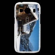 Coque Samsung Galaxy Ace4 Chalet enneigé