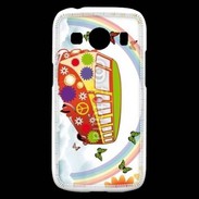 Coque Samsung Galaxy Ace4 Flower power