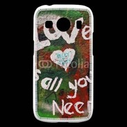 Coque Samsung Galaxy Ace4 Love is all you need