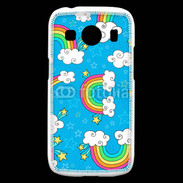 Coque Samsung Galaxy Ace4 Ciel Rainbow